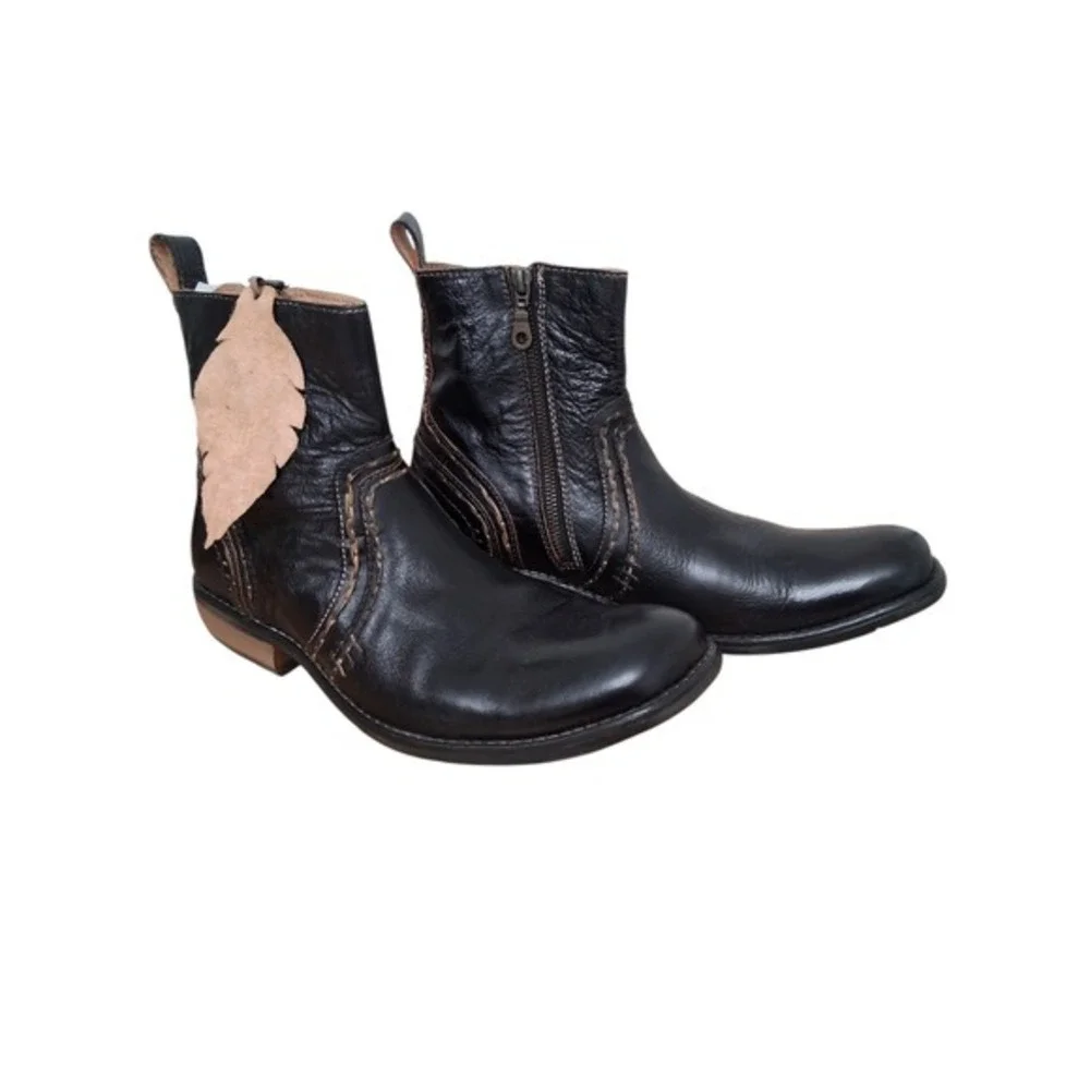 Bed Stu Distressed Leather‎ Men's size 9 Revolution Grunge Casual Western Boots